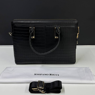 Stefano Ricci Leather Briefcase