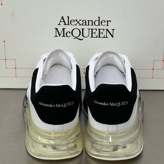 Alexander Mcqueen White Black Transparent