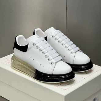 Alexander Mcqueen White Black Transparent