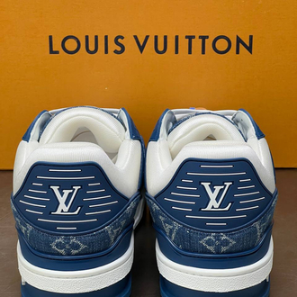 Louis Vuitton Trainer Dark Blue White