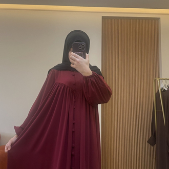 V robalı Ferace bordo (kargo ücretsiz)