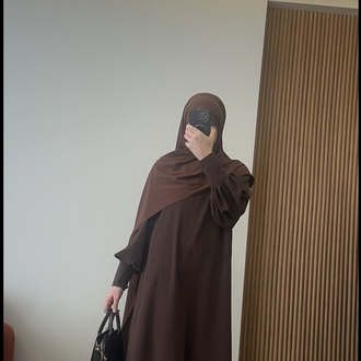 Manşet detaylı Takım (acı kahve )