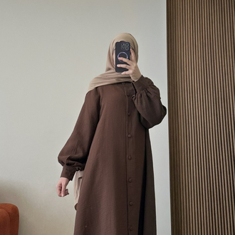 Müslin Ferace acı kahve (kargo ücretsiz )