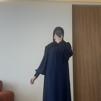 Manşet detaylı Takım (lacivert )