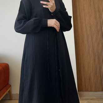 Müslin  takım  siyah ( kargo ücretsiz )