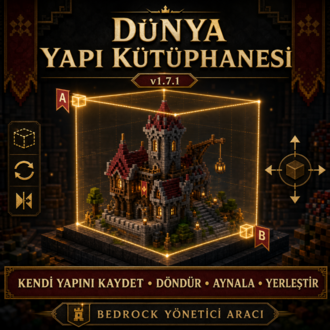 Dünya Yapı Kütüphanesi v1.9.1 – Minecraft Bedrock