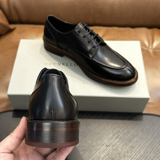 Brunello cucinelli leather shoes