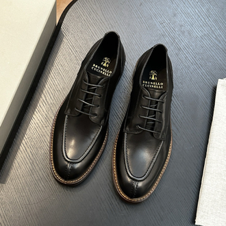 Brunello cucinelli leather shoes