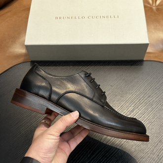 Brunello cucinelli leather shoes