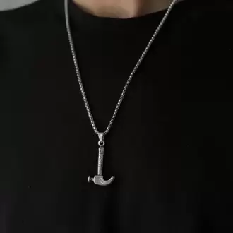 Çelik Çekiç Model Kolye
