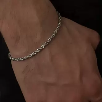 Çelik Burgu Model Bileklik