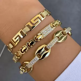 Xuping 14K Labirent Künye