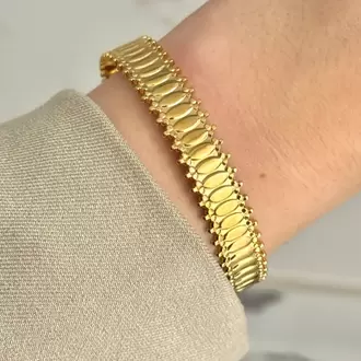 Çelik Vintage Kelepçe