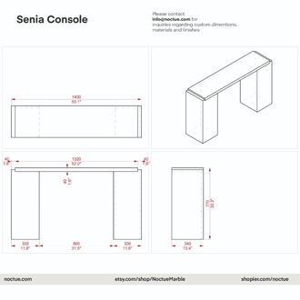 Senia Console Table