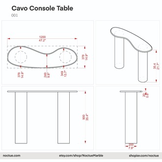 Cavo Dresser Console Table