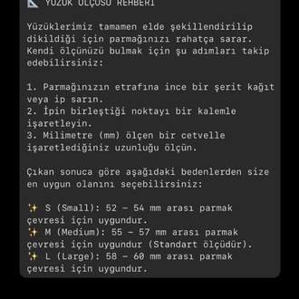 Kumaş Yüzük - El Yapımı/Baskılı