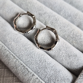 VIP Silver Kemik Küpe