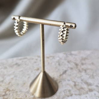 VIP 14K Minimal Halka Küpe