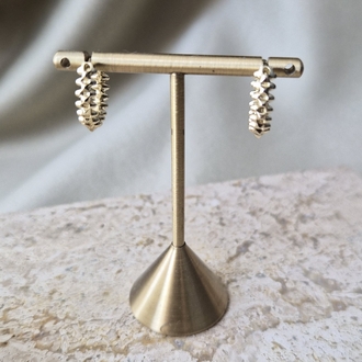 VIP 14K Minimal Halka Küpe