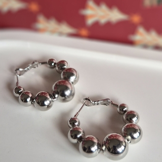 Silver Küpe