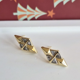 Çelik 14k küpe