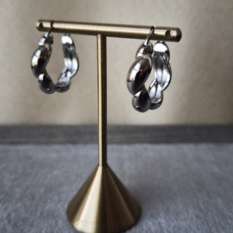 Silver Halka Küpe