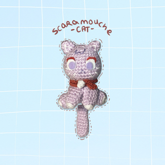 scaramouche cat anahtarlık | ön sipariş