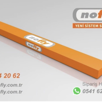 Nofly yatay çalışır en 60-100 * boy 130-180 beyaz renkli Sineklik
