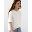 Massimo Dutti Basic Beyaz Tişört