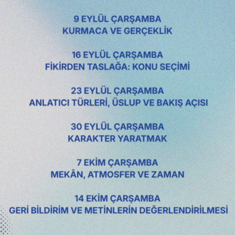 Kurmacaya Giriş Atölyesi