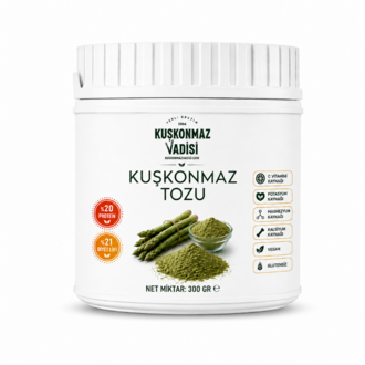 Kuşkonmaz Tozu | Doğal Bitkisel Protein ve Lif Kaynağı 300g ℮