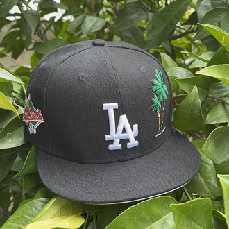 Los Angeles Dodgers Palm Tree Fitted Cap