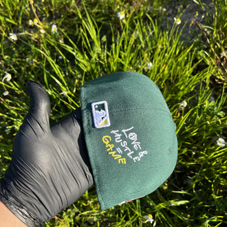 Oakland Athletics Team Heart Fitted Cap