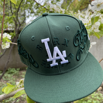 Los Angeles Dodgers Born Raised Fitted Cap