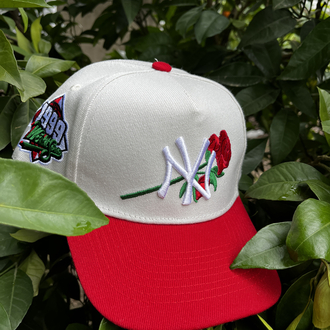 New York Yankees Rose Patch Ayarlanabilir Şapka