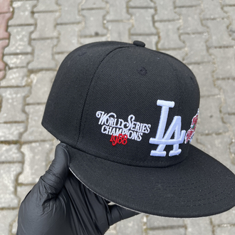 Los Angeles Dodgers 1988 World Series Black Fitted Cap