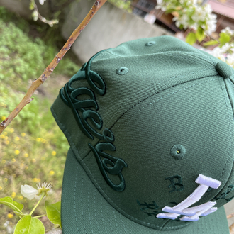 Los Angeles Dodgers Born Raised Fitted Cap