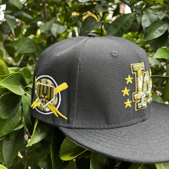 Los Angeles Dodgers Six Stars Fitted Cap