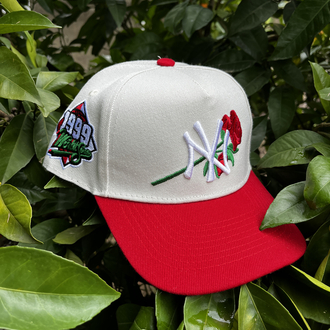 New York Yankees Rose Patch Ayarlanabilir Şapka