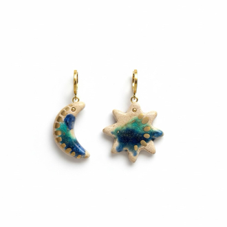 Celestial Seramik Küpe—CL01