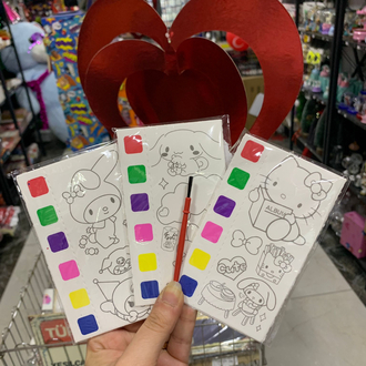 Sanrio Boyama Kartları
