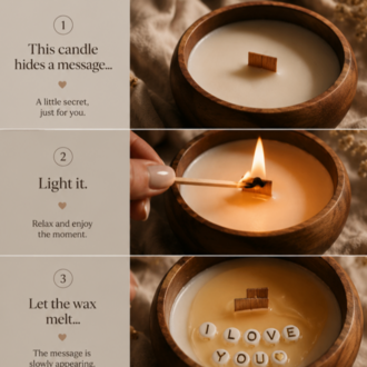 Nora Reveal Candle | Hidden Message Candle ✨