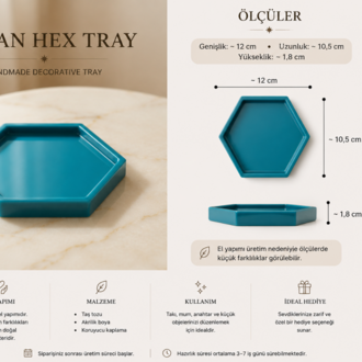 Ocean Hex Tray