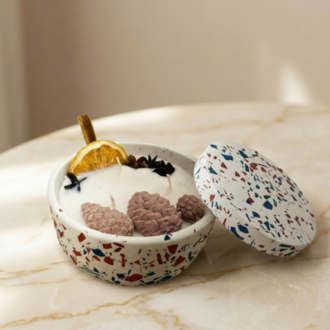 Terrazzo Spice Candle
