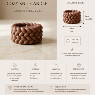 Cozy Knit Candle
