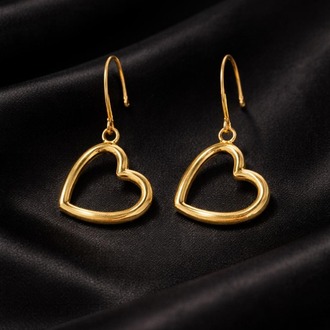 Luna Heart Earring