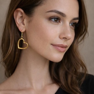Luna Heart Earring