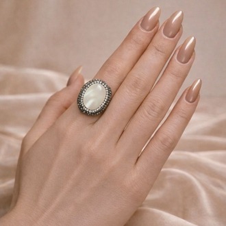 Mother of Pearl Ring