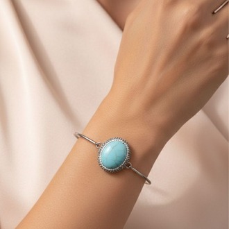 Lumière Turquoise Bangle