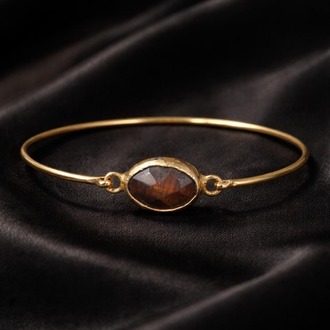 Aurelia Smoky Quartz Bangle